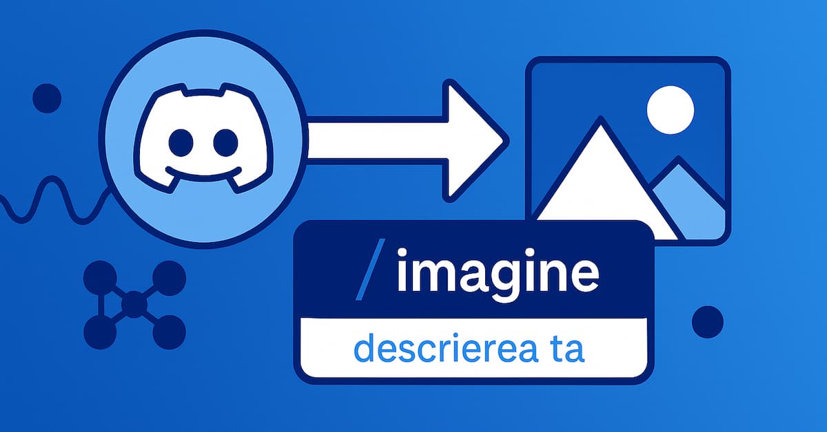 Discord și comanda imagine pentru generarea vizualurilor