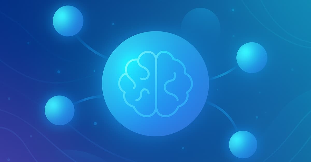 Google Gemini V2.5 2025: funcții și performanțe 2 Sferă albastră cu creier digital care simbolizează un nucleu AI