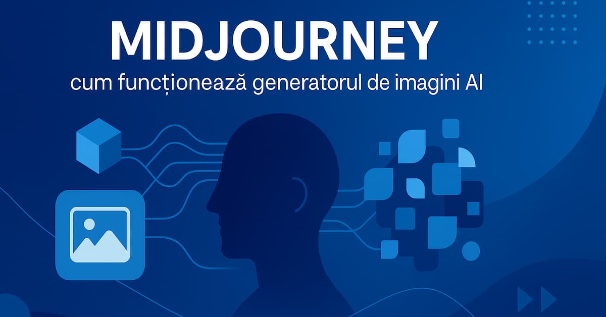 Midjourney și modul în care funcționează generarea imaginilor cu AI