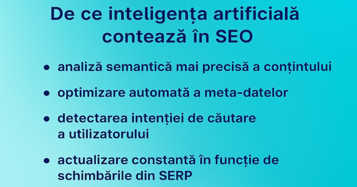 Cum influențează AI strategia SEO modernă 4 Tendințe SEO influențate de A