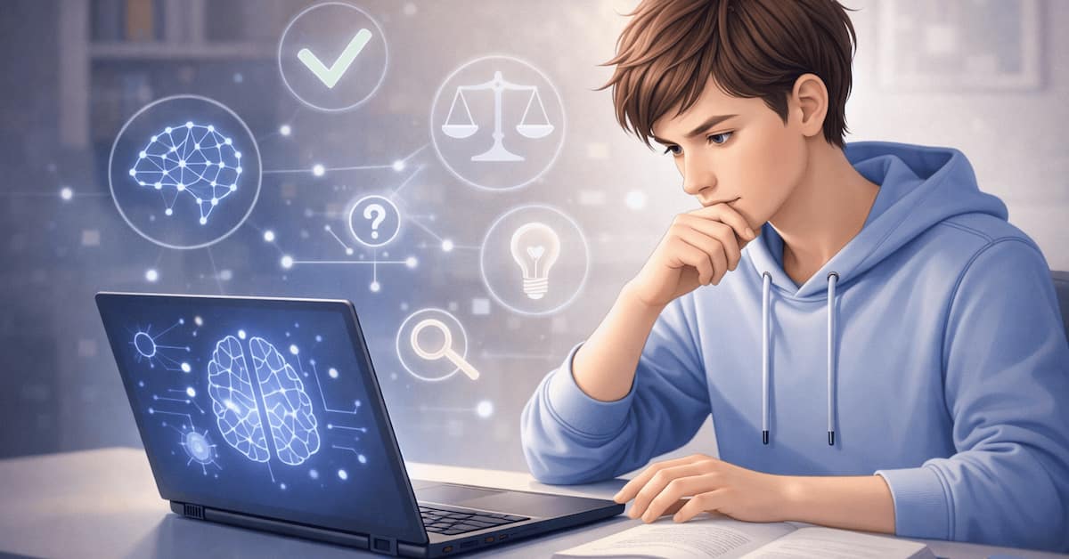 etică AI în educație și verificarea informațiilor