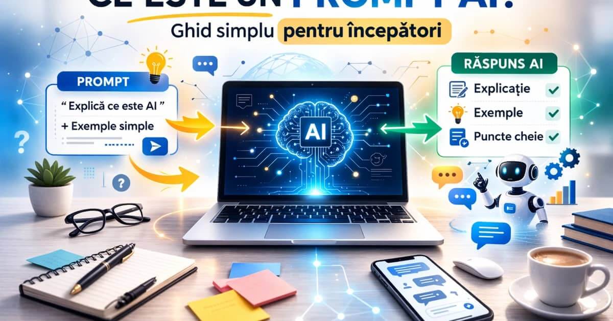 ce este un prompt AI explicat pentru începători