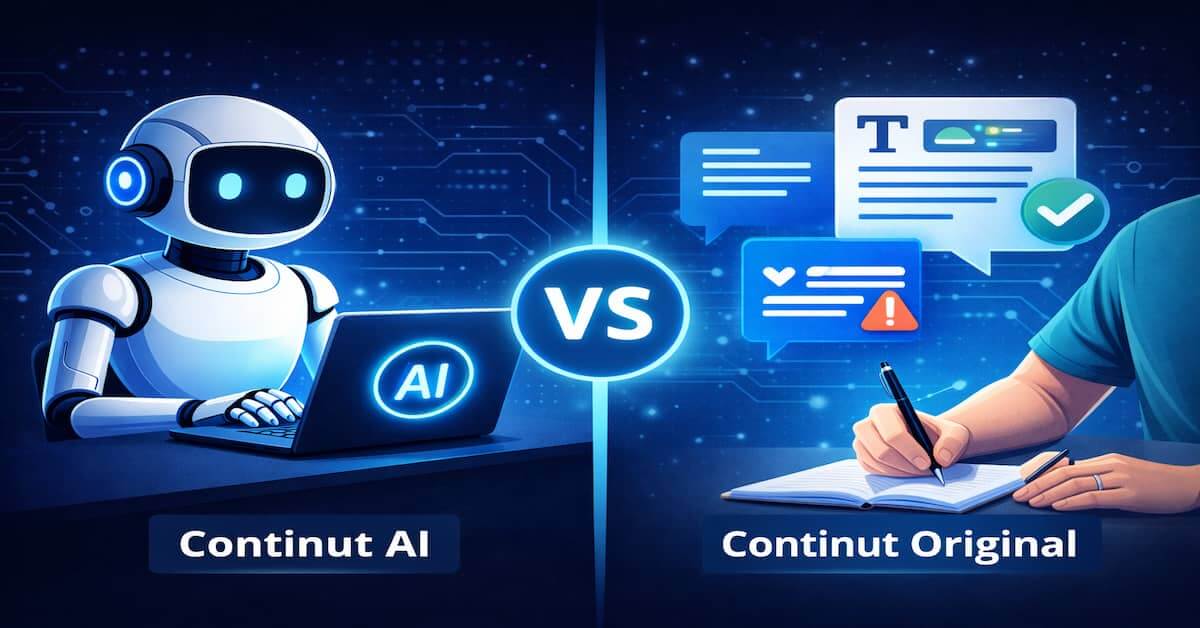 Diferența dintre conținut generat de AI și conținut scris de om