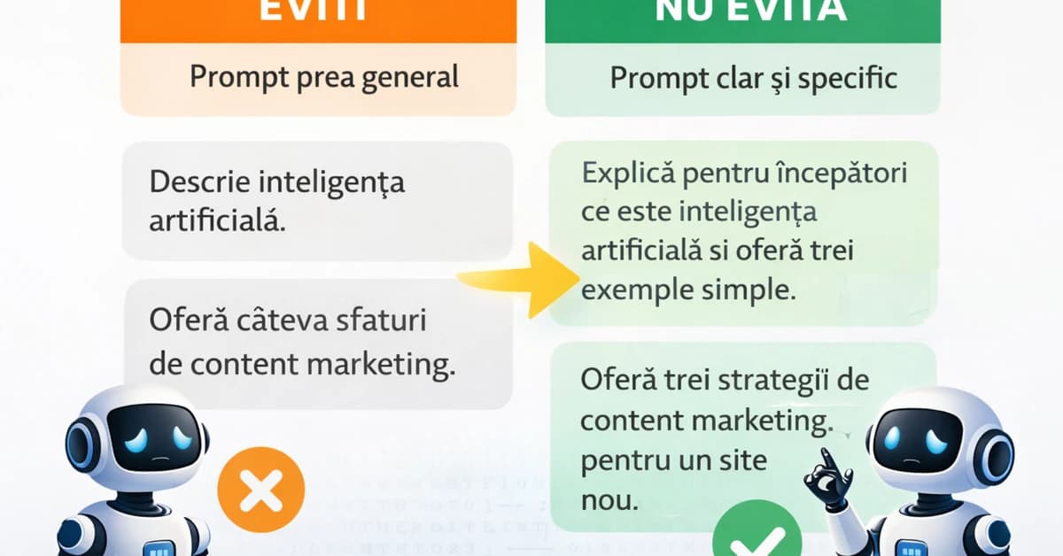 exemple de prompturi AI